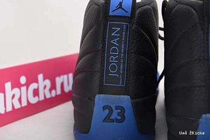 BLACK RETRO 12 ROYAL JORDAN - 810 Reliable 130690-014 GAME 0725